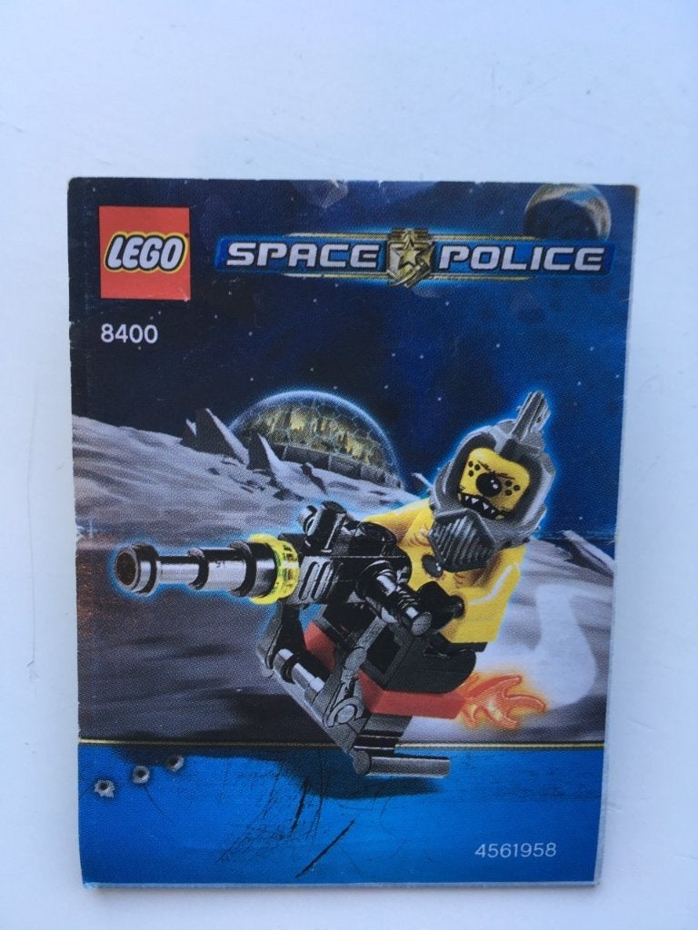 Lego Space Police Alien minifiguur 8400, Lego, Ophalen of Verzenden, Zo goed als nieuw, Space