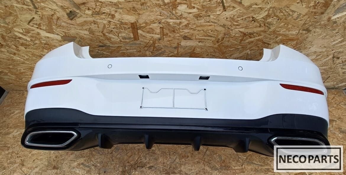 BUMPER CLA W118 AMG ACHTERBUMPER KLEUR 149 ALLES LEVERBAAR !, Gebruikt, Ophalen of Verzenden, Achter, -