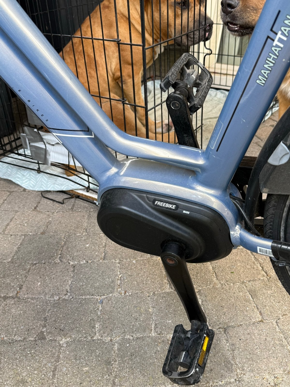 Freebike Manhattan E-bike - Comfortabel en Betrouwbaar, Gebruikt, 51 tot 55 cm, 50 km per accu of meer, Ophalen