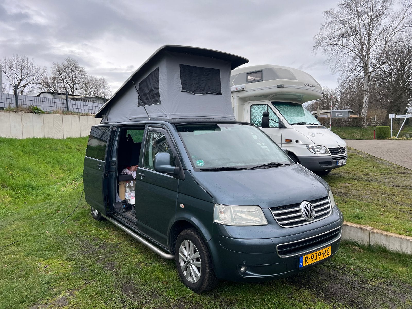 Volkswagen transporter T5 Camper 2.5 TDI 130 PK - 4 personen, ABS, Volkswagen, Particulier, 4 tot 5 meter