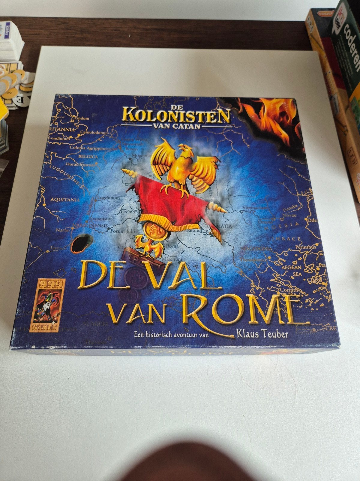 De Kolonisten van Catan: De Val van Rome, Hobby en Vrije tijd, Gezelschapsspellen | Bordspellen, Drie of vier spelers, Ophalen of Verzenden