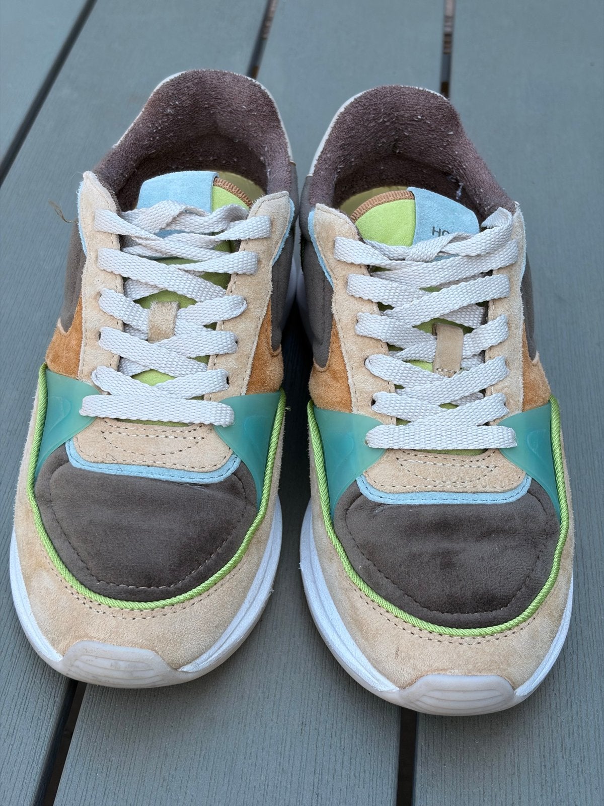 Hoff sneakers dames - Maat 38, Bruin, Ophalen of Verzenden, Sneakers of Gympen, Gedragen