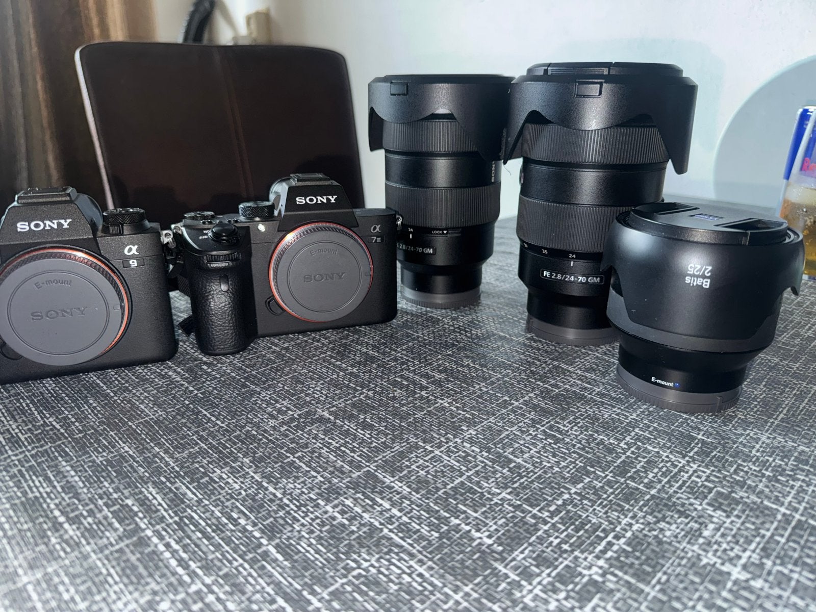 Sony Alpha A9 II en A7 III met 2x  24-70 GM lens, Sony E-mount, Sony, Autofocus, Ophalen of Verzenden