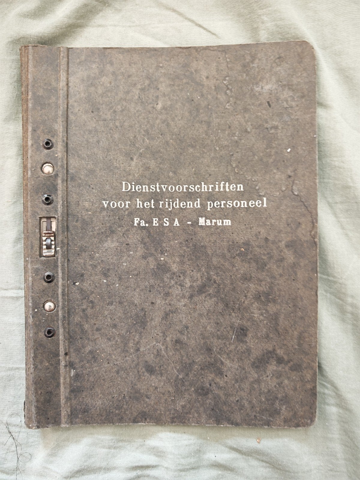 Dienstvoorschriften voo rijdend personee, Ophalen of Verzenden, Trein, Boek of Tijdschrift