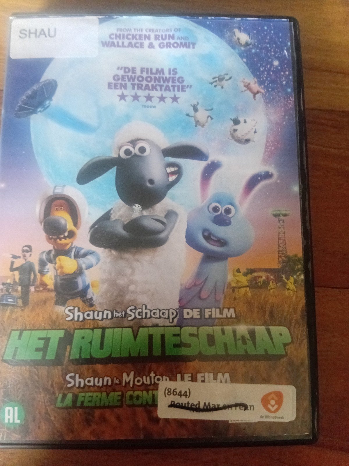 Shaun het Schaap De Film: Het Ruimteschaap (DVD), Europees, Animatie, Alle leeftijden, Nederlands