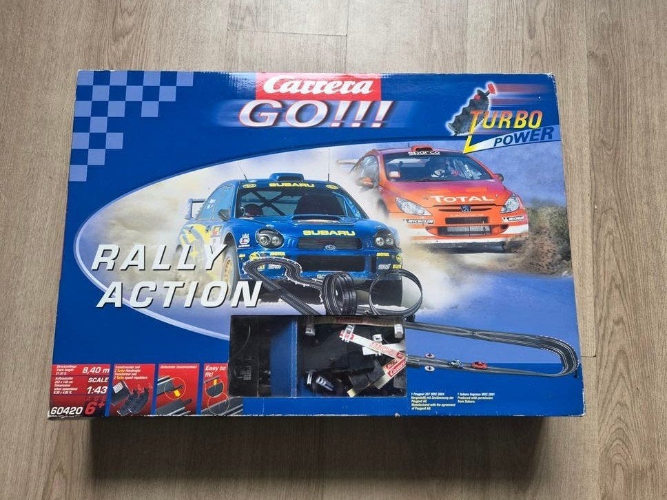 Carrera Go Rally Action Racebaan - Complete Set, Verzenden, Carrera, Elektrisch, Racebaan