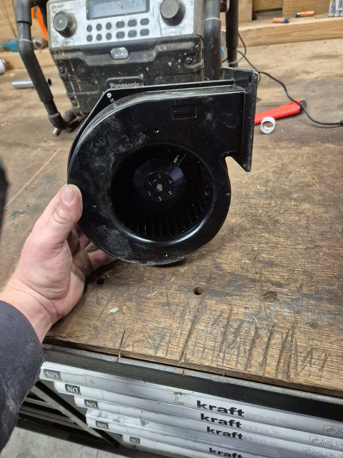 nieuw EBMPAPST ventilator-Afzuiger, Ophalen of Verzenden, Gebruikt, Ventilator en Afzuiger