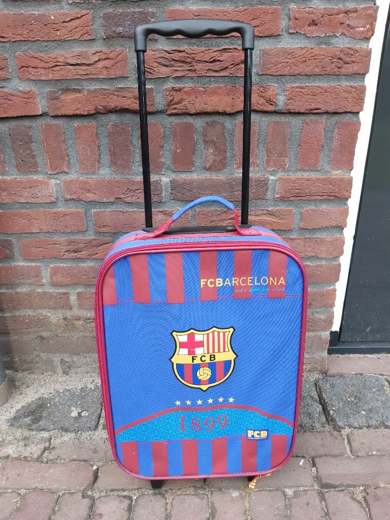 BARCELONA kinder trolley met wieltjes, Overige kleuren, Minder dan 40 cm, Minder dan 35 cm, Ophalen of Verzenden
