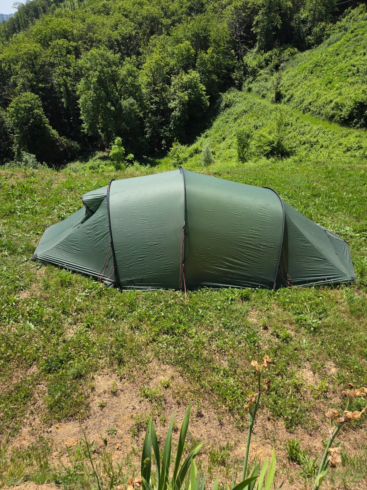 Hilleberg Nallo 4 GT tent met footprint, Ophalen of Verzenden