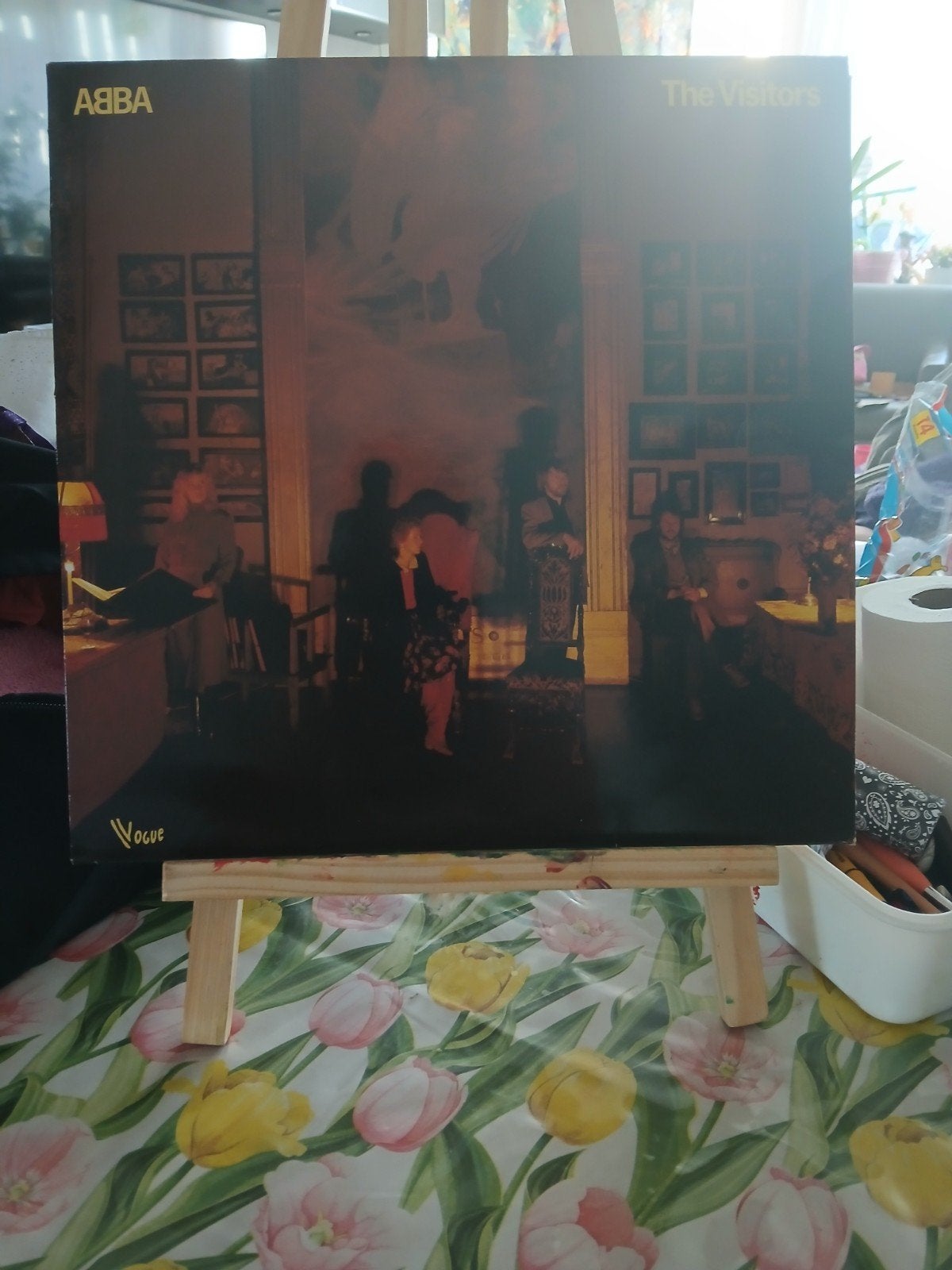 ABBA - The Visitors LP (Vogue), LP, Gebruikt, Pop, Ophalen of Verzenden