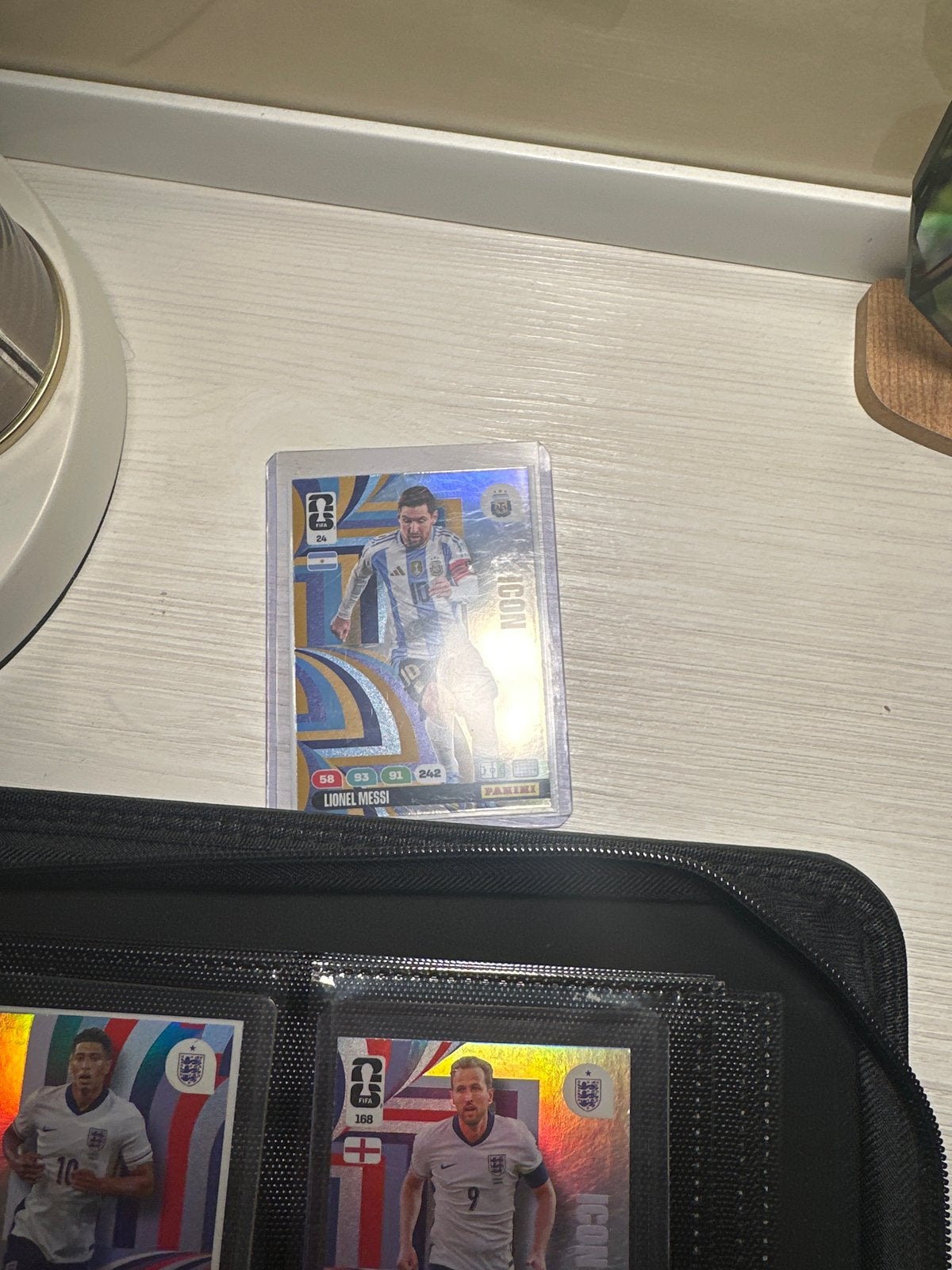 Lionel Messi Panini FIFA 365 Adrenalyn XL Kaart, Ophalen of Verzenden, Zo goed als nieuw, Buitenlandse clubs, Spelerskaart