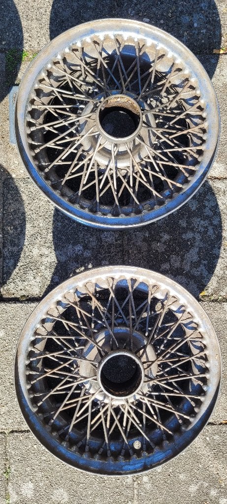 oldtimer Jaguar spaakvelgen, Auto-onderdelen, 15 inch, Velg(en), Nieuw, Zomerbanden