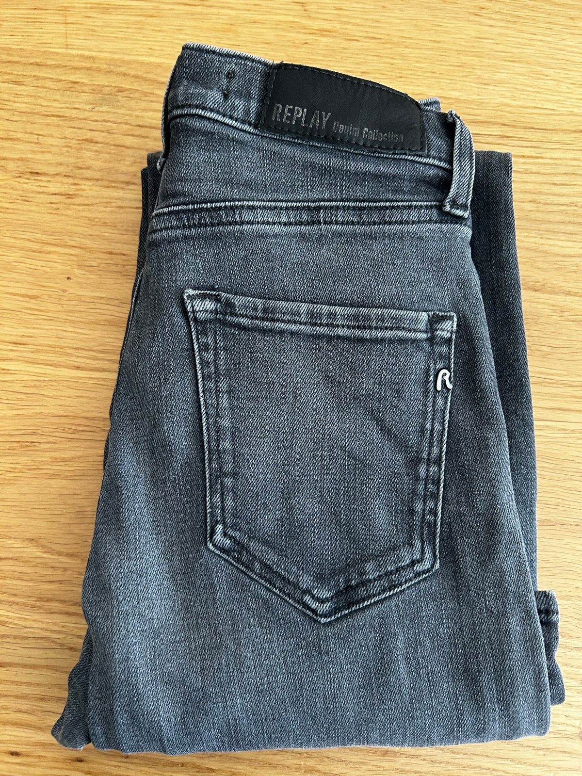 Replay Reyne High Waist Wide Leg Fit Jeans W25, Kleding | Dames, Ophalen of Verzenden, Zo goed als nieuw, Grijs, W27 (confectie 34) of kleiner