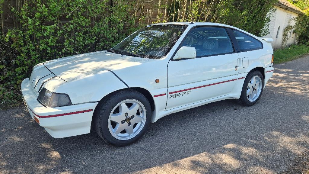 Honda Civic 1.5 I CRX Coupe 1984 2 JAAR APK   BELASTINGVRIJ, Voorwielaandrijving, Open dak, 100 pk, Wit