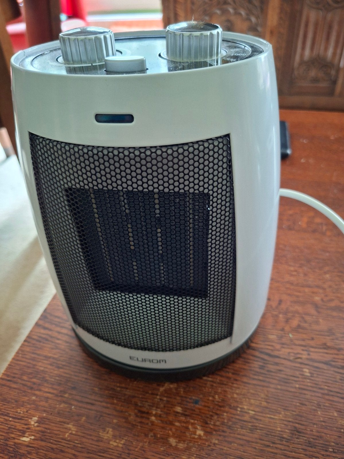 Eurom 1500W Safe-T-Heater - Compacte en veilige kachel, Ophalen of Verzenden, Gebruikt