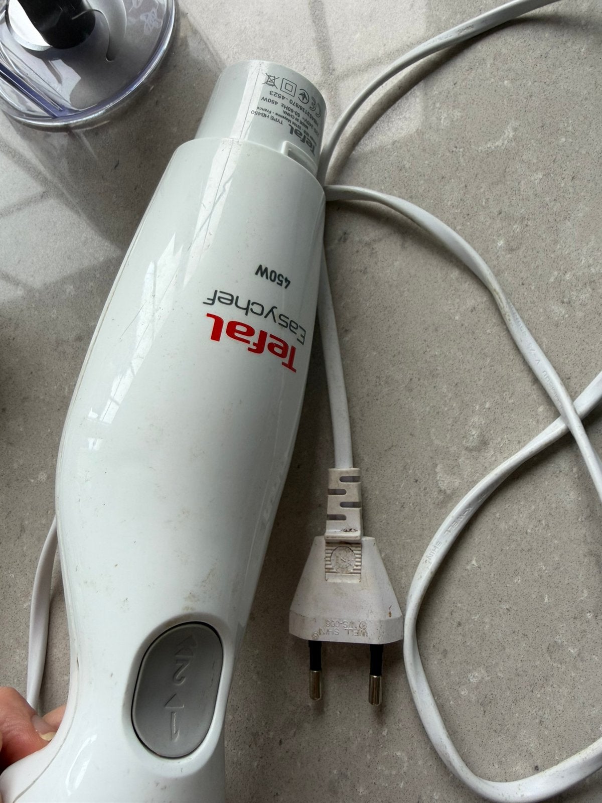 Tefal staafmixer, Minder dan 1 liter, Ophalen of Verzenden, Gebruikt, 1 snelheid