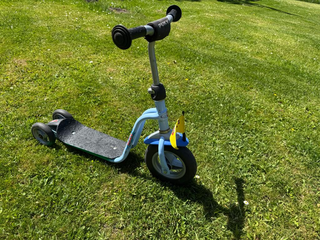 Gratis Puky step voor kinderen - Blauw, gebruikt, Ophalen, Gebruikt, Gewone step