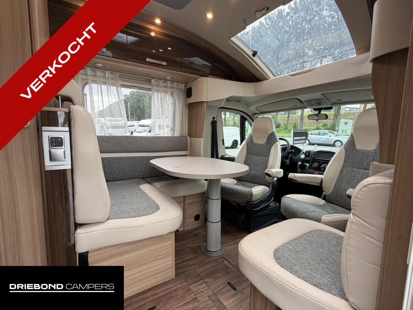 Knaus 650 Meg Sun Ti Automaat Enkele Bedden Vlakke Vloer, Caravans en Kamperen, Campers, Automaat, Airbags, 6 tot 7 meter, Bedrijf