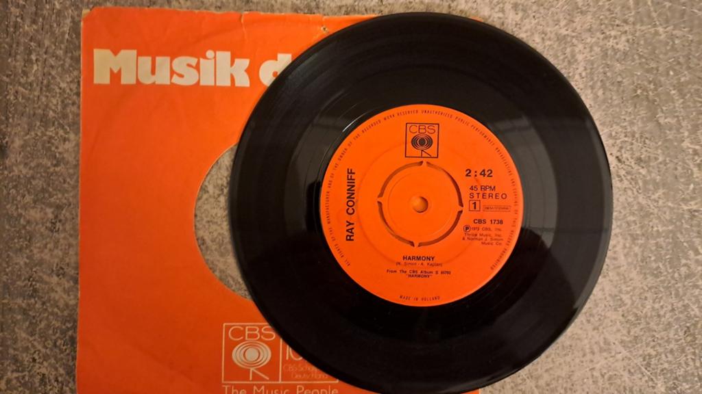 Ray conniff  - Harmony, Gebruikt, 7 inch, Single, Ophalen of Verzenden