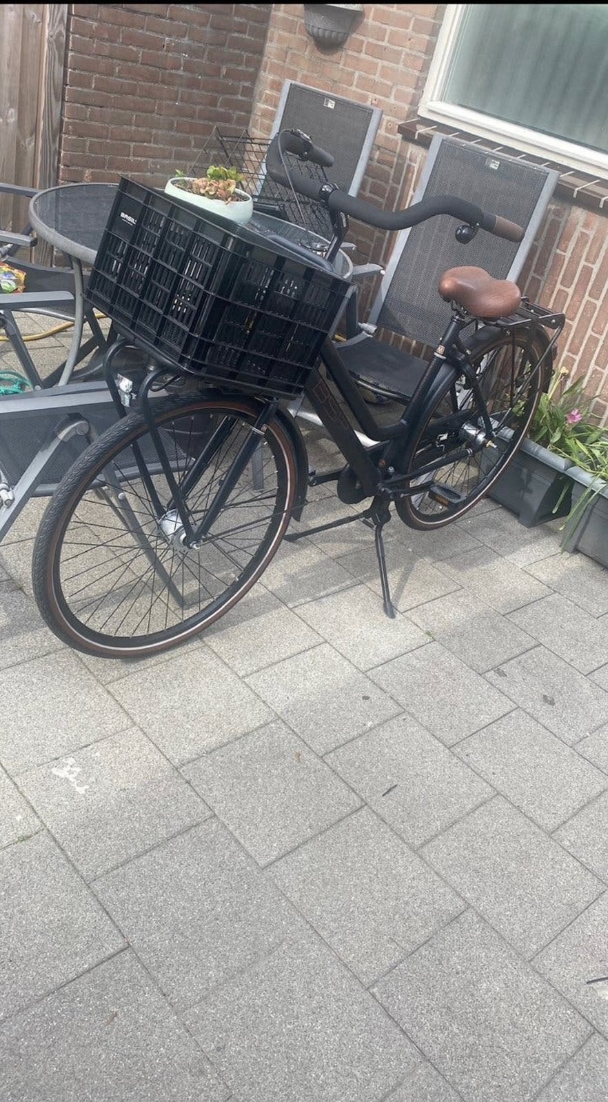 Dames fiets, Ophalen, Gebruikt