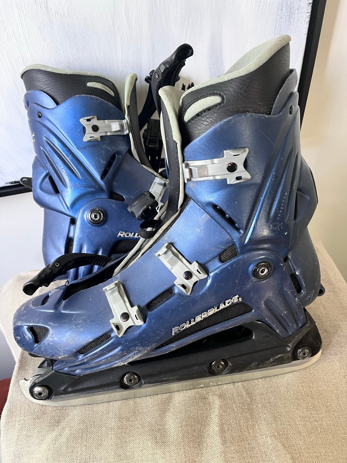 Rollerblade ijshockeyschaatsen, maat EU 44.5, Sport en Fitness, Schaatsen, Ophalen, Gebruikt, IJshockeyschaatsen, Overige merken