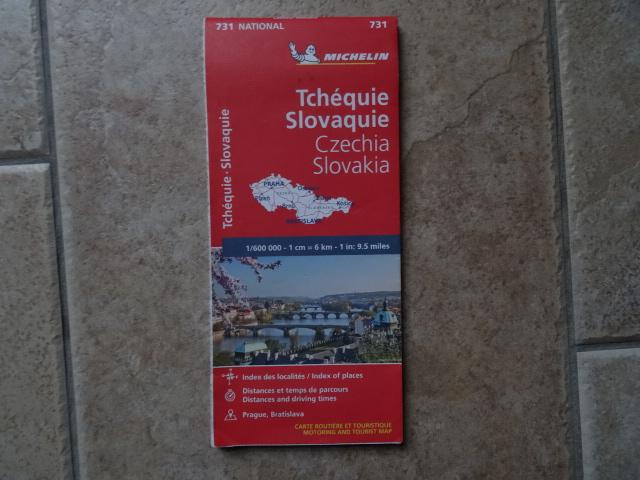 michelin wegenkaart 731 Tsjechie en Slowakije, Overige gebieden, Nieuw, Ophalen of Verzenden, Landkaart
