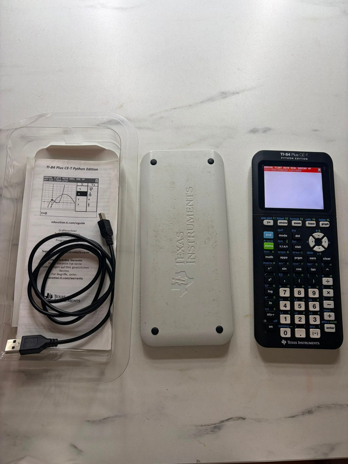 Grafische rekenmachine TI-84 Plus CE-T Python Edition, Ophalen of Verzenden, Grafische rekenmachine