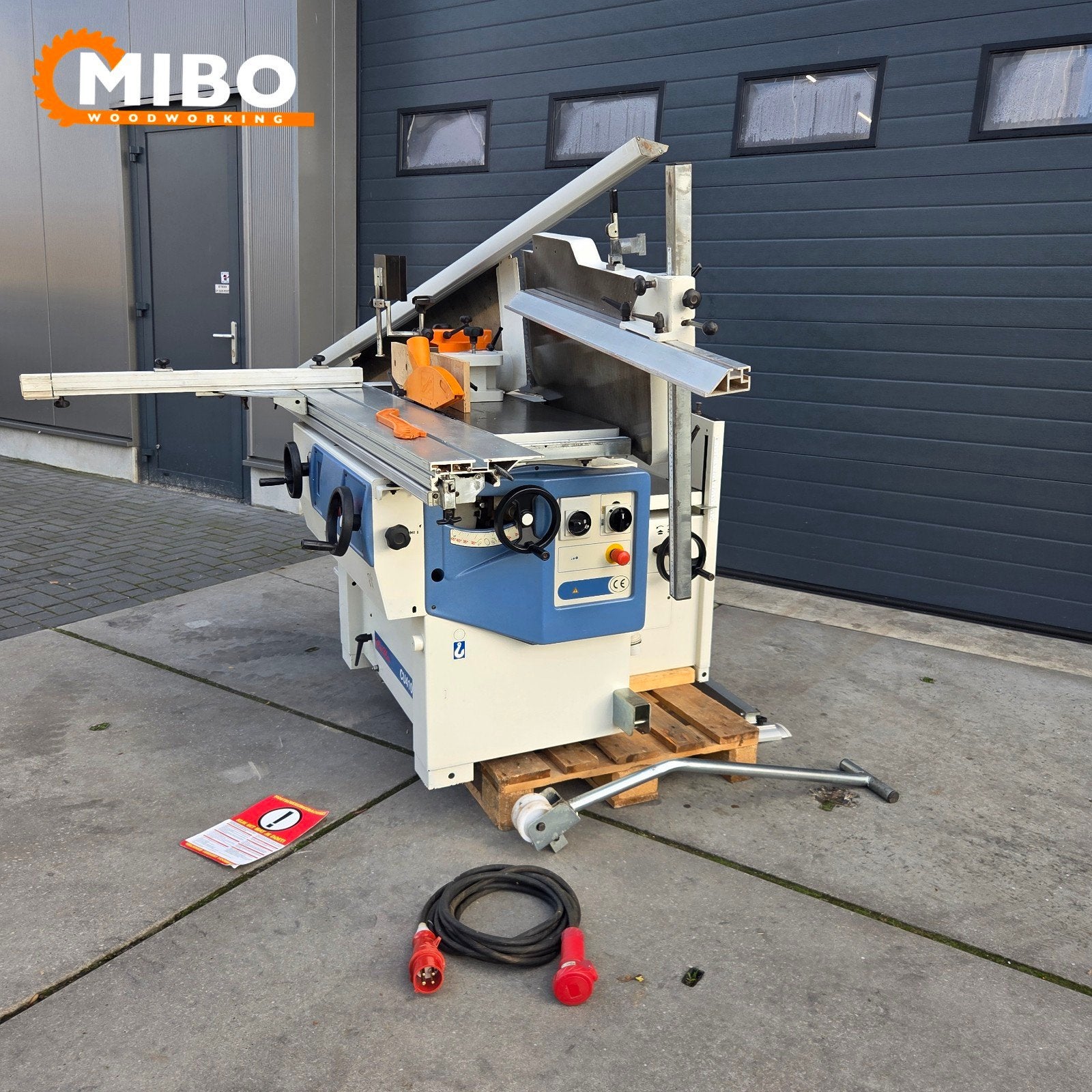 SCM Combinatiemachine 5voudig *** Schaaf 410 *** Compact, 70 mm of meer, Overige typen, Ophalen of Verzenden, Zo goed als nieuw