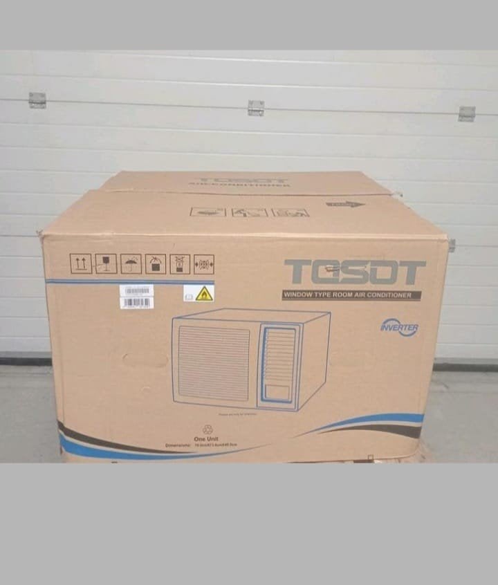 Tosot Raamairco Window unit gelijk koelen, Witgoed en Apparatuur, Airco's, Nieuw, Wandairco, 3 snelheden of meer, Afstandsbediening