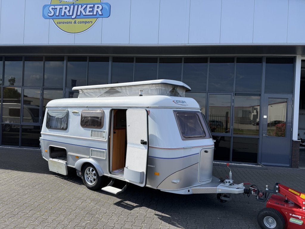 Eriba Touring Troll 550 GT Bed 198cm + Zit WC 950KG Bovag 25, Caravans en Kamperen, Schokbreker, Bedrijf, Treinzit, 5 tot 6 meter