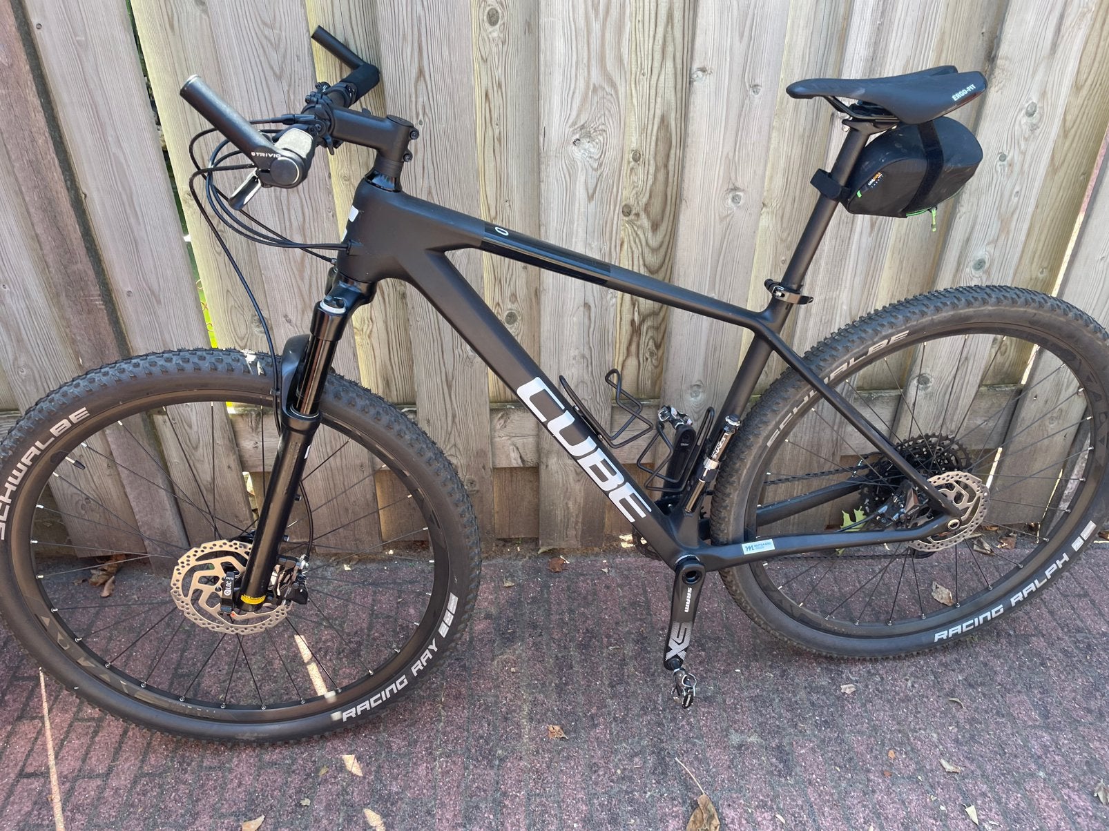 cube reaction c 62 one carbon white maat L Vandaag ophalen, Fietsen en Brommers, Fietsen | Mountainbikes en ATB, Zo goed als nieuw