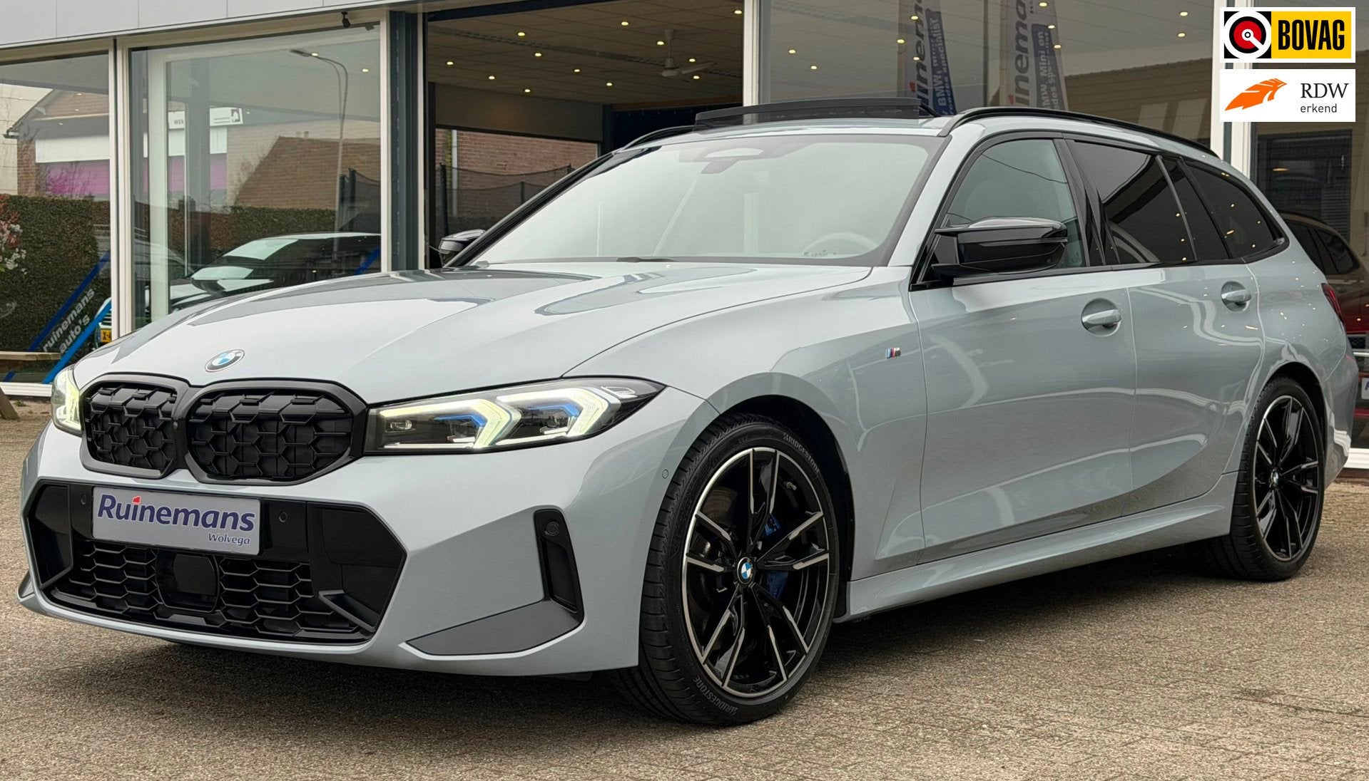 BMW 3-serie Touring M340i xDrive LCI / 360 / HUD / KEYLESS /, Automaat, 1770 kg, 374 pk, Vierwielaandrijving