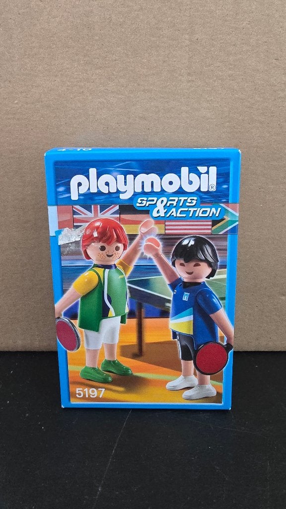 Playmobil 5197 Sports Action tafeltennissers nieuw in doos, Kinderen en Baby's, Speelgoed | Playmobil, Complete set, Nieuw, Ophalen of Verzenden