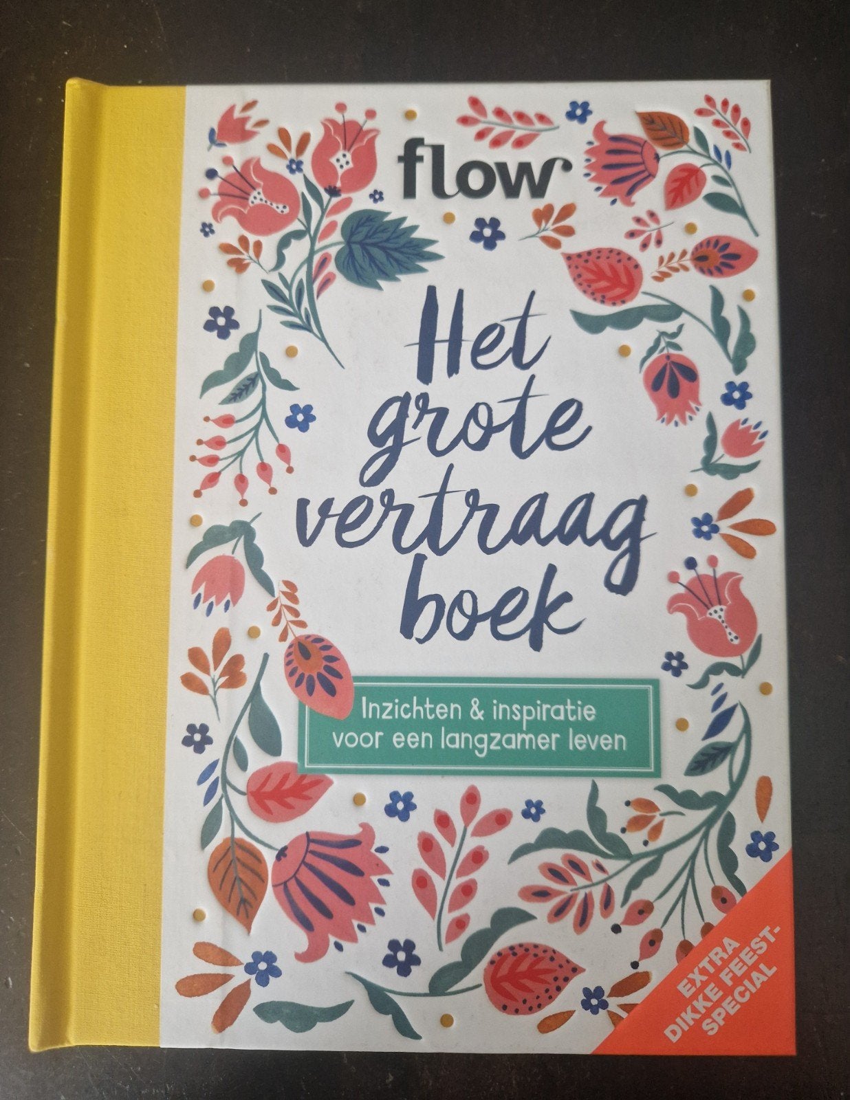 Flow - dikke feestspecial - hardcover - over mindfulness, Verzenden, Zo goed als nieuw