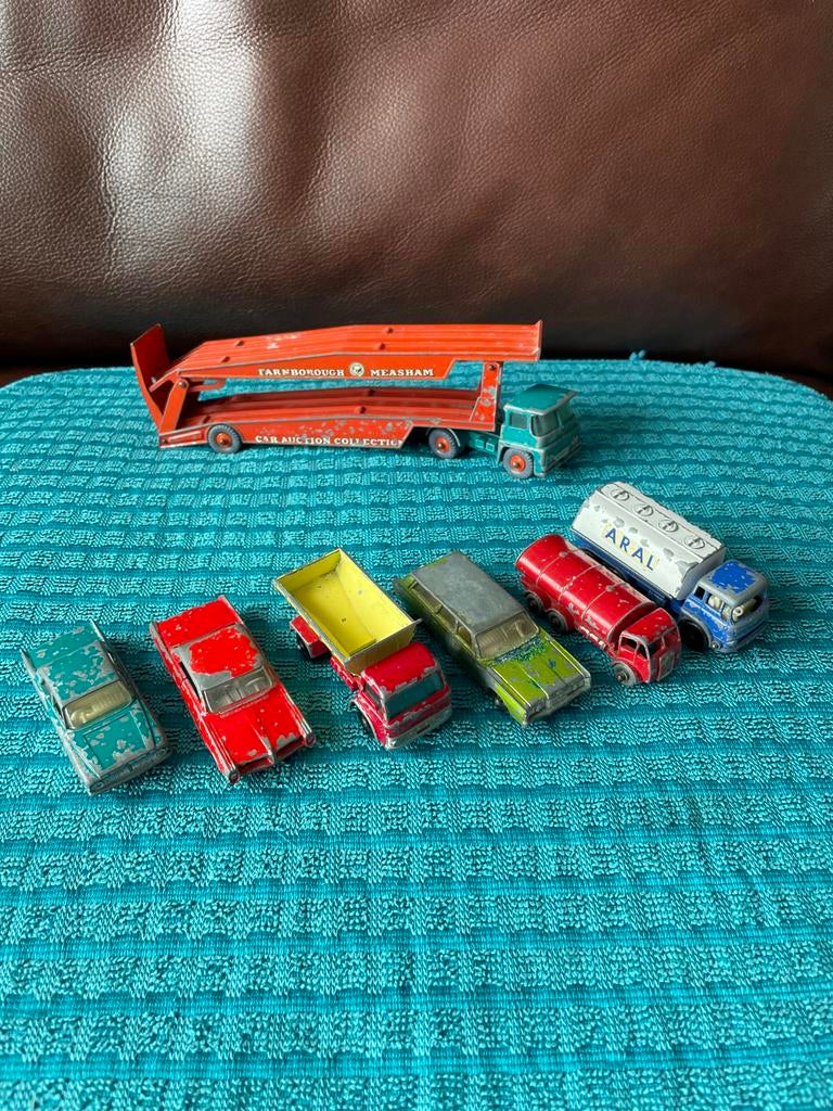 Lesney modelauto's en vrachtwagens, Overige merken, Gebruikt, 1:50 of kleiner, Auto