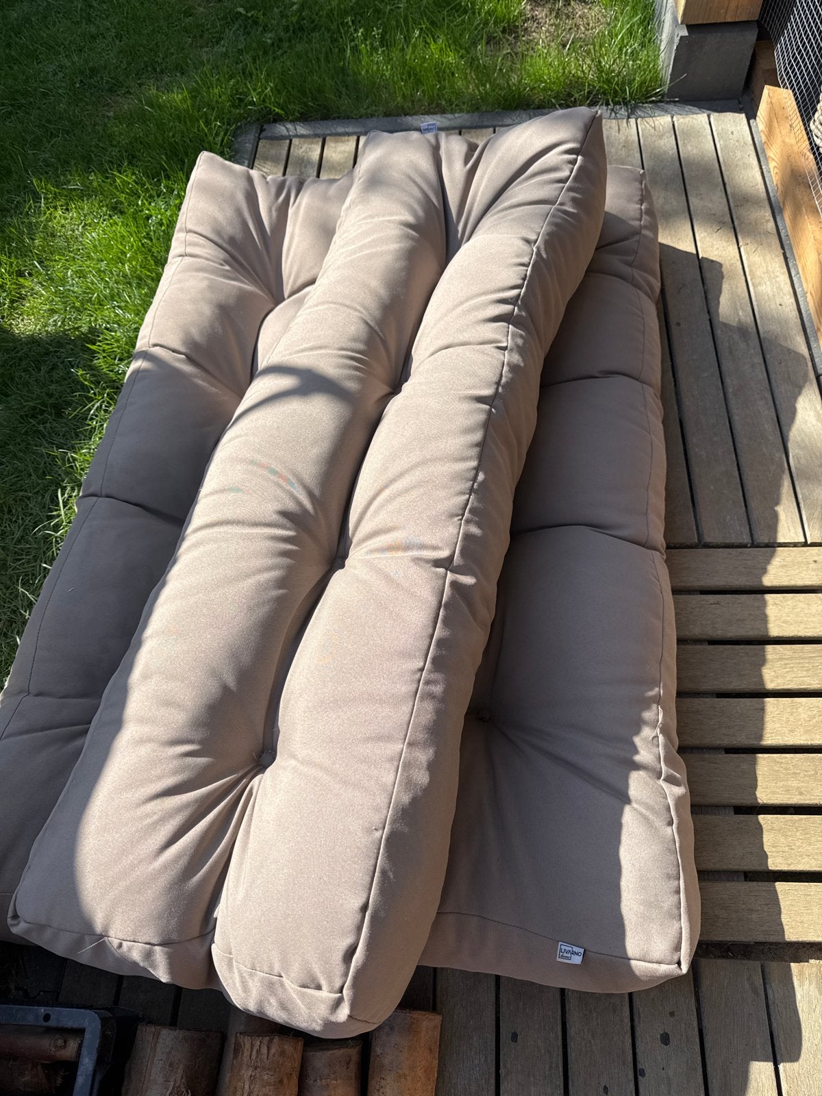 Tuinkussen voor pallet/bank gebruikt, Tuin en Terras, Ophalen, Gebruikt