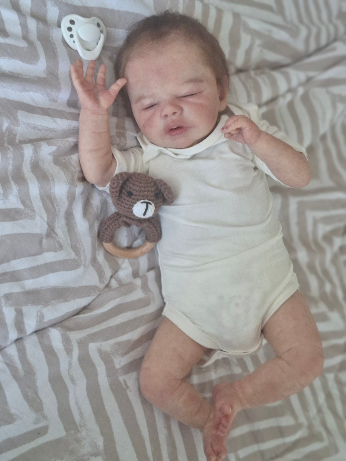 Reborn greer luba melchior, Verzamelen, Poppen, Ophalen of Verzenden, Nieuw, Pop