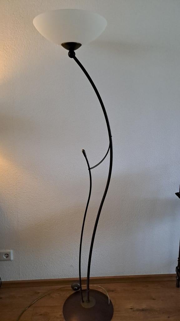 Staande lamp, Ophalen, Gebruikt, Glas, 150 tot 200 cm