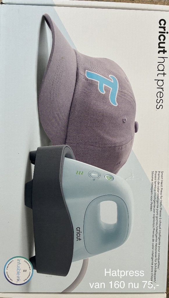 cricut hatpress NIEUW IN DOOS, Nieuw, Ophalen of Verzenden, Machine, Cricut