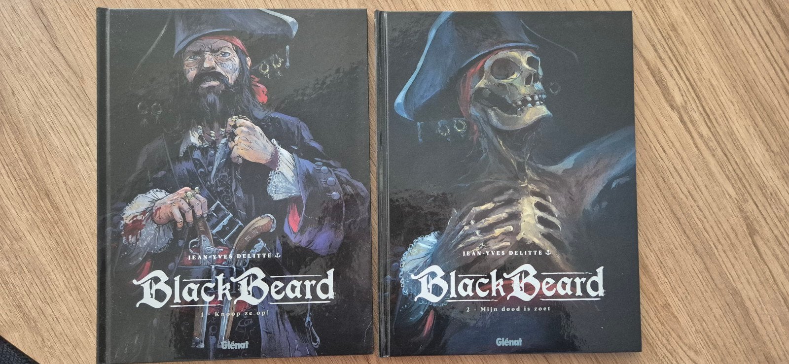 Black Beard stripboeken deel 1 en 2, Boeken, Meerdere stripboeken, Ophalen of Verzenden, Zo goed als nieuw, Jean-Yves Delitte
