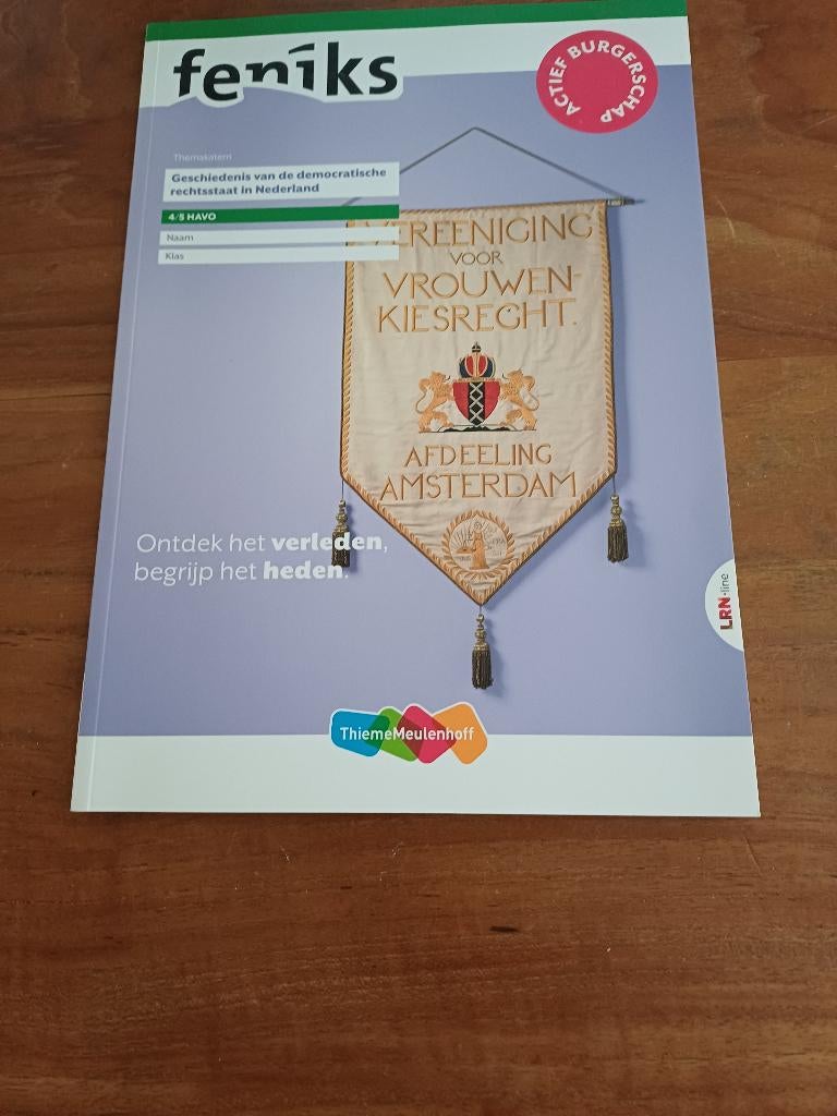 Feniks, geschiedenis 5havo, Boeken, Ophalen of Verzenden, Zo goed als nieuw, Overige niveaus, Geschiedenis
