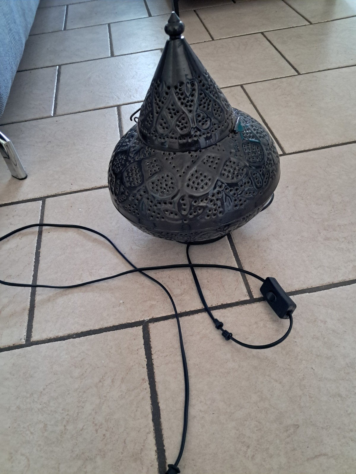 Zwarte mooie lamp, Dieren en Toebehoren, Kattenmanden, Ophalen, Gebruikt, Overige
