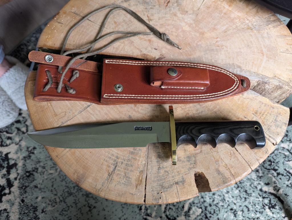 Vintage Randall made knives model 14, Caravans en Kamperen, Kampeergereedschap, Ophalen of Verzenden, Zo goed als nieuw