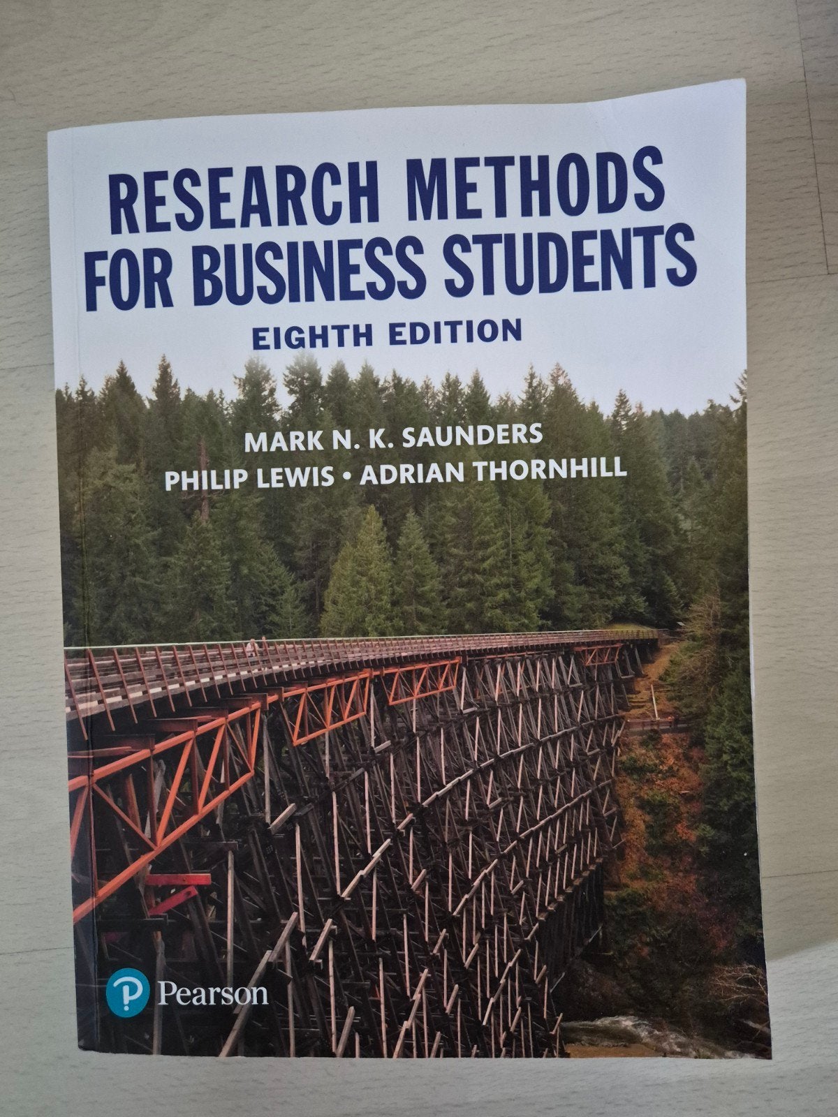 Research Methods for Business Students - 8e, Zo goed als nieuw, Mark N. K. Saunders, Philip Lewis, Adrian Thornhill, Gamma, HBO