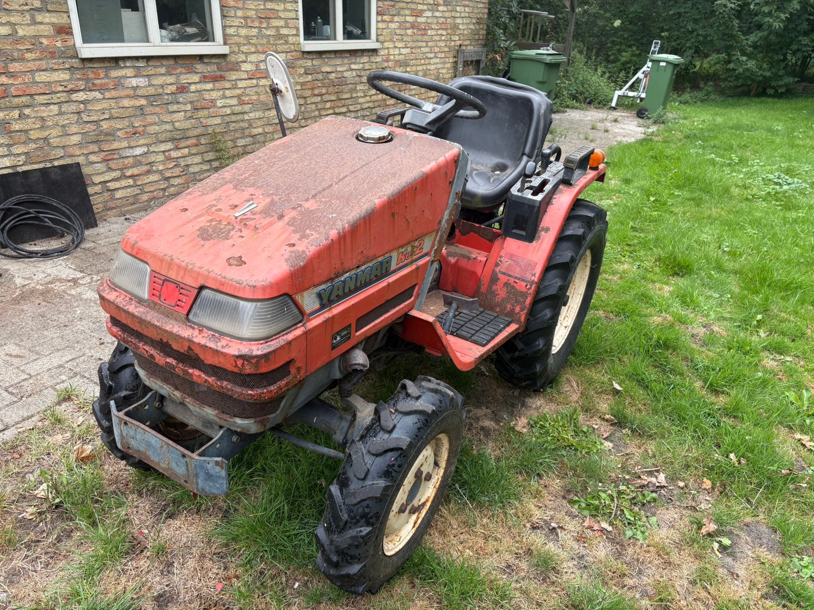 Yanmar KE-2 minitrekker slechts 394 uur, Gebruikt, Tot 2500, Tot 80 Pk, Ophalen