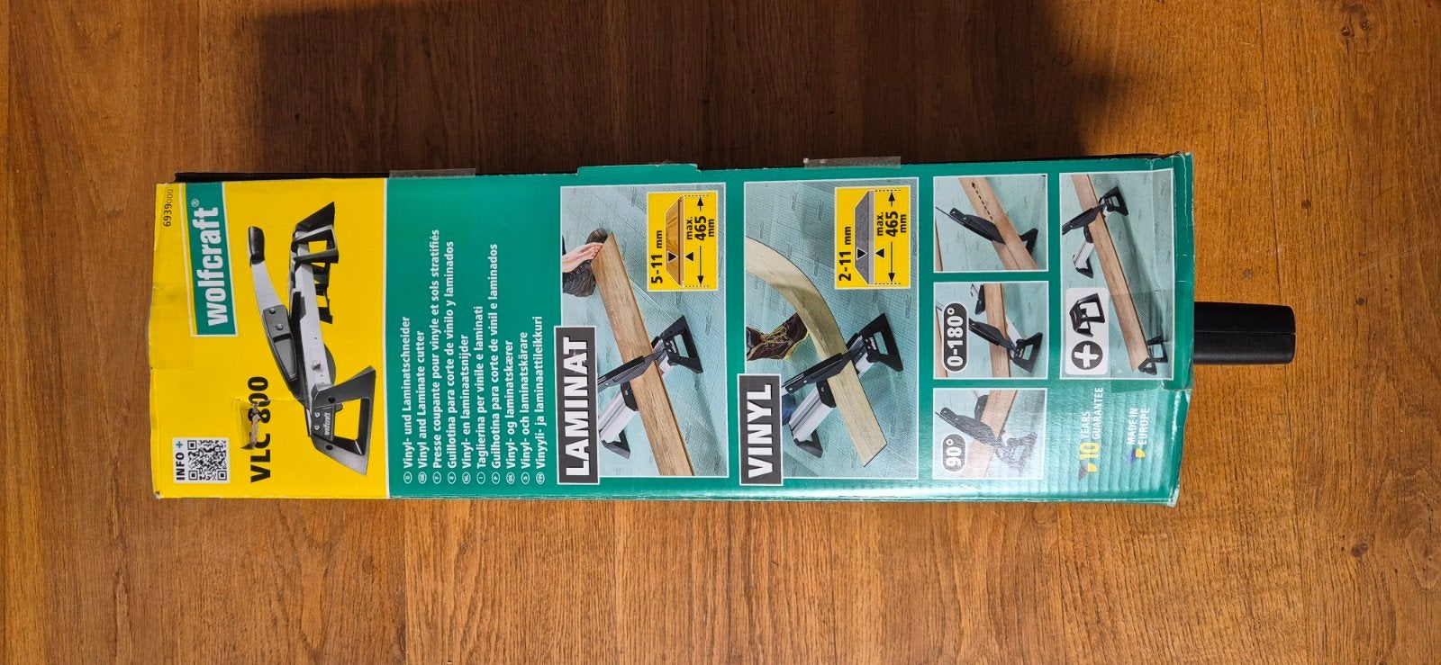 Wolfcraft VLC 800 laminaat- en vinylsnijder, Ophalen, Zo goed als nieuw, Snijgereedschap, Overige merken