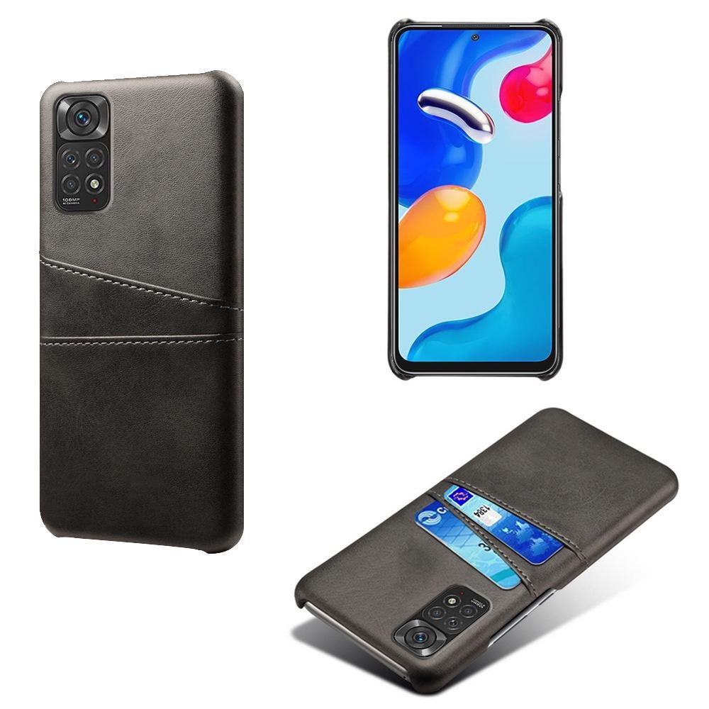 Backcover + Screenprotector voor Redmi Note 11 / 11S _ Zwart, Verzenden, Nieuw, Hoesje of Tasje