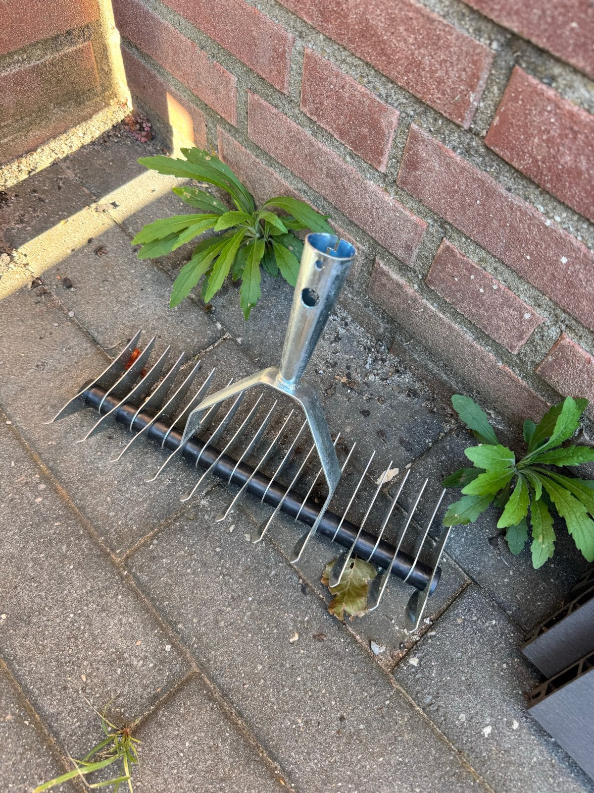 Verticuteerhark zonder steel gratis afhalen, Ophalen, Gebruikt, Hark
