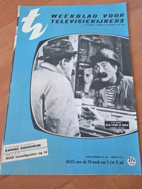 TV magazine 1959 Dorus Tom Manders Caterina Valente BB, Verzenden, Gelezen, Muziek, Film of Tv