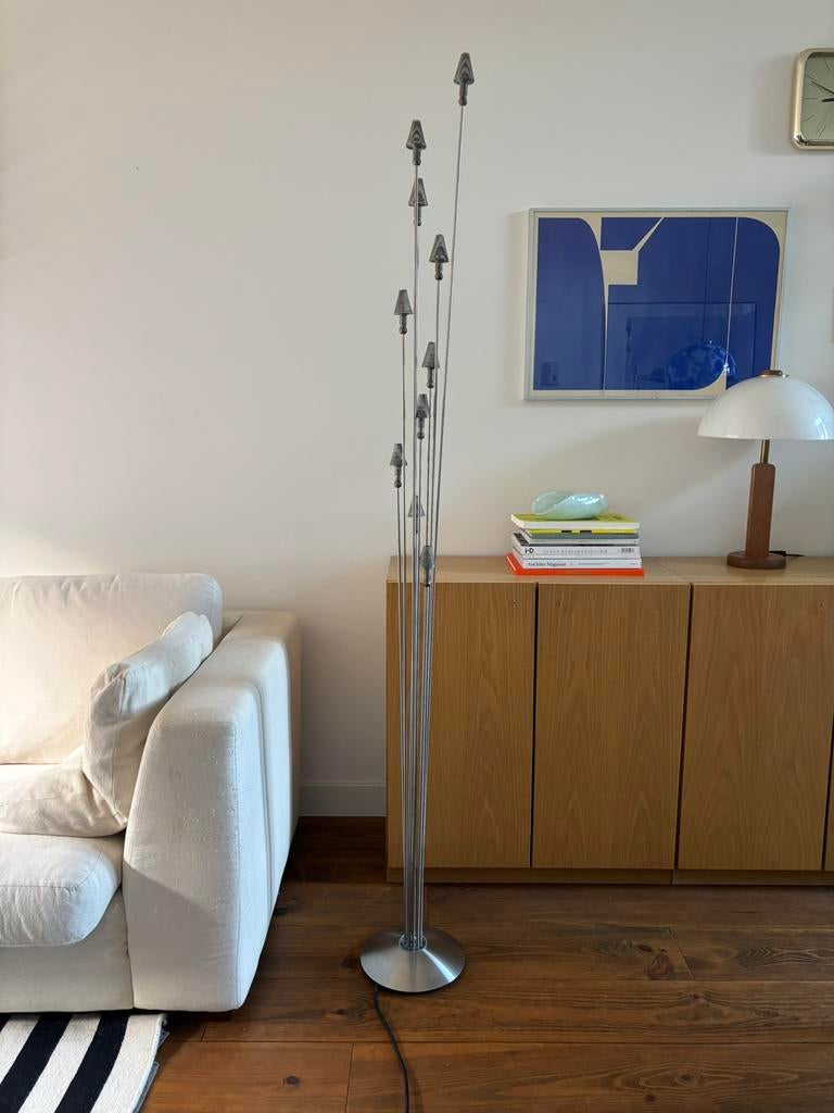 Harco Loor design vloerlamp 1980s, Ophalen of Verzenden, Zo goed als nieuw